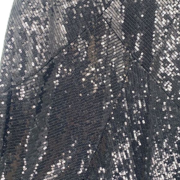 Jones New York Signature XL Sequin Shell Tank Top Dressy Black - Picture 5 of 10